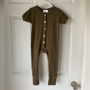 Mebie Baby Olive Romper 2T